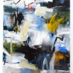 Almost Inside, 2017, acrylic on canvas, 38 