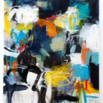 Emergence 1, acrylic on canvas, 36 