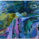 Each Night The Last Night, 2022, oil on canvas, Canvas: 48 x 68 in. 