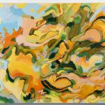 Downwind, 2022, oil on panel, Panel: 30 x 40 in. 