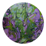 Disaster Fantasies, oil on aluminum, Artwork: 48 x 48 in. 