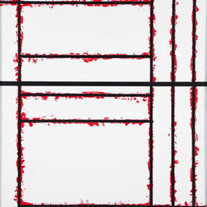 Martin Prekop 2024 painting Martin's Mondrian #3