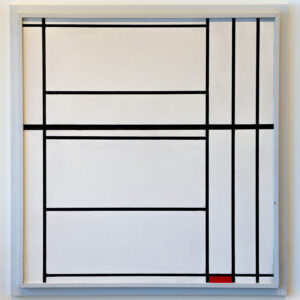 Martin Prekop 2024 painting Martin's Mondrian #5