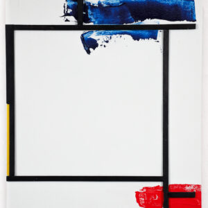 Martin Prekop 2024 painting Martin's Mondrian #8