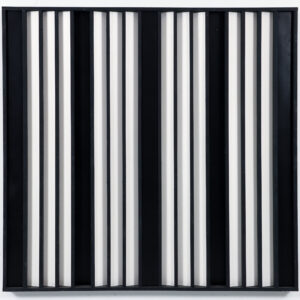 Martin Prekop Black and White Constructivist Wall Relief