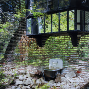 Martin Prekop color photograph of Mirrored House