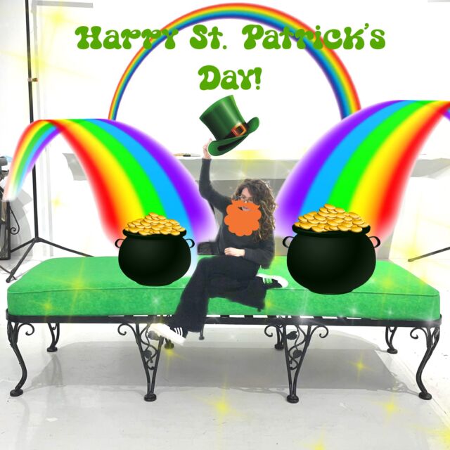 This leprechaun loves this perfectly green Mid 20th century outdoor bench 😆☘️ 

Pre-register to stay updated on all Mid 20th century furniture in our April sale! (link in bio) 

🌈☘️Happy St. Patrick’s Day from Concept Gallery! ☘️ 🌈
.
.
.
#happystpattysday🍀 #leperchauntrap #Mid20thcentury #goodluck #dontgetpinched #homedecor #pittsburghauctionhouse #photostudiogoofin #funny #cute #pittsburghMid20thcenturyfurniture #collectdesign #wroughtiron #green #epic #Mid20thcenturyauction #mid20thcenturyfurniture