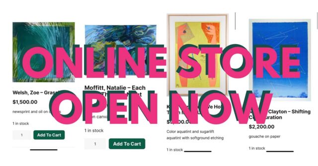 🌟RARE OPPORTUNITY🌟

For the first time at CAG, we are opening an online store!💫

The first 5 people who purchase through the online store, using code “newshop”, will receive 10% off their purchase!!! 

Visit https://www.conceptgallery.com/shop/ now to browse “Spring for Abstraction”. 

You do not want to miss this✨
.
.
.

#artforall #artforyourwalls #buyartyoulove #pittsburghart #fineart #pittsburghfineartgallery #elevateyourspace #fyp #abstraction #prints #sculpture #painting
#onlineshopping #buyonline #newshop #CarolineKent #zoewelsh #claytonmerrell #nataliemoffitt