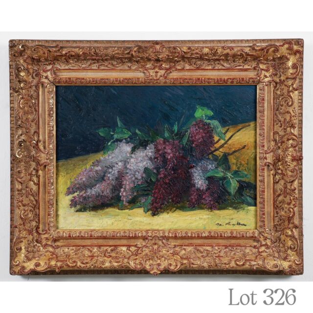 Lot 326: Maxo Vanka Still Life with Lilacs Oil on Board 🌟
Estimate: $3,000 - $5,000

in our June 8 Live Auction.

Maxo Vanka “arrived in Millvale in 1937 and again in 1941 to create the Vanka Murals at St. Nicholas Church [in Millvale, PA]. On his philosophy of painting, he declared:

‘I painted so that Divinity in becoming human, would make humanity divine.’”

Read more at vankamurals.org and bid on this Vanka study on our website now 💫
.
.
.
#MaxoVanka #maxovankamurals #maxovankaoffthewalls #Pittsburghartists #moderndesign #modernfurniture #modernart #moderndesignauction #antique #sculpture #wallart #prints #paintings #modernchairs #lamps #buyunique #designer #elevateyourspace #pittsburghauctions #pittsburghauctionhouse #fineart #artinvestment #bidnow #buyartyoulove