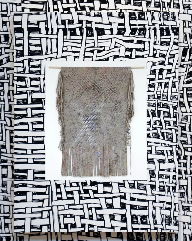 The word Textile derives from the Latin term textilis, meaning “woven” … Happy National Textiles Day! 🧣

From textile, ceramic, painting, photography and wallpaper, Kim Beck explores what weaving can mean and where we can find it in our everyday surroundings, in her exhibition “Rock”. 

On display in our Upstairs Gallery now through May 31. 

You are invited to join us, Kim, and Lenore for their Artist Talk on May 31st at 11am! See you there. 

#nationaltextilesday #weaving #printmaking #sculpture #photography #painting #utilitymarks #urbanlandscape #rockshow #materialart #camouflage #dragrocks #idealcities #kimbeck #kimbeckart #landart #KimBeck #LenoreThomas #Rock #Whenthesunisoutithinkiloveyoubetter #fiberart #weaving
#rubbings #photography #wallsculpture #paper #pattern #repetition #artopening #pittsburghartists #womenartists
