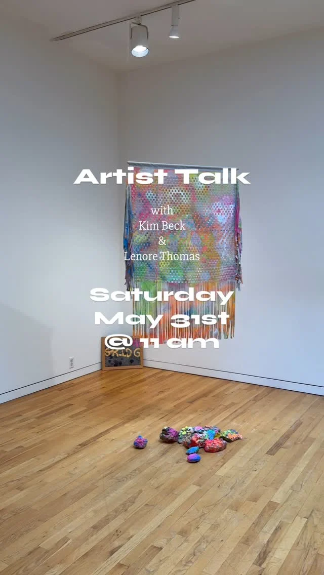 Please join us for an Artist Talk with Kim Beck & Lenore Thomas about their current exhibitions 🤍

In 2 weeks! on Saturday May 31st at 11am in our main gallery, located at 1031 S Braddock Ave 🌟

Free and open to the public. 

@idealcities 
@crunchshark 

#kimbeck #rock #lenorethomas #whenthesunisoutithinkiloveyoubetter #artisttalk #thingstodoinpittsburgh #visitpittsburgh #eventsinpittsburgh #freeandopentothepublic #freeevent #freeartisttqlk