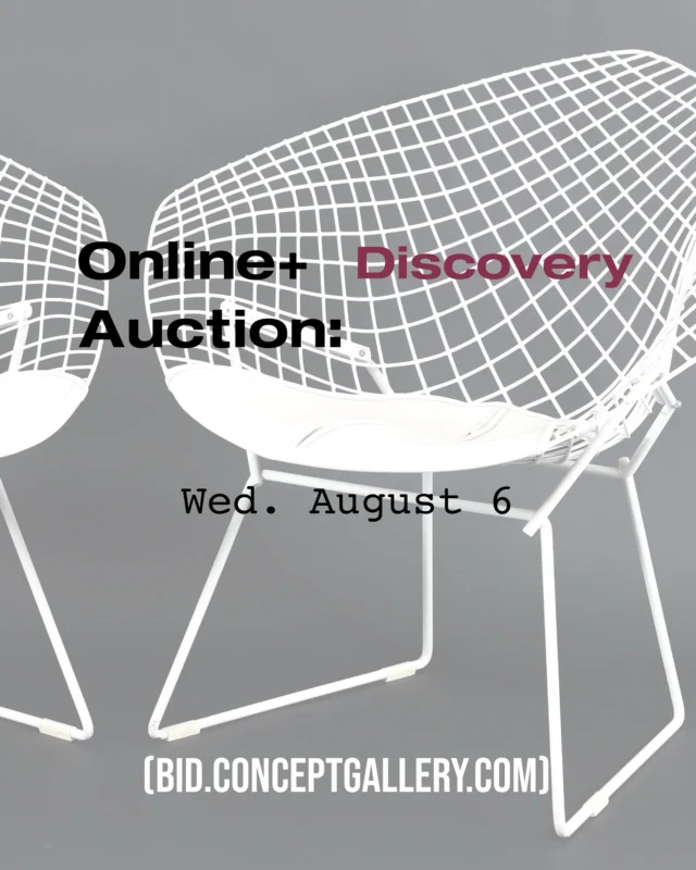 Upcoming events🩶

July is our time to prepare for the next round of Auctions and Exhibitions we have planned for you in 2025. 

Join our Mailing List(s) (🔗 in bio) and never miss a thing! 

Enjoy the summer and be sure to make a visit to Concept Gallery a part of it! 

#jointhemailinglist #upcomingevents #upcomingeventsPGH #pghevents #pghartevents
