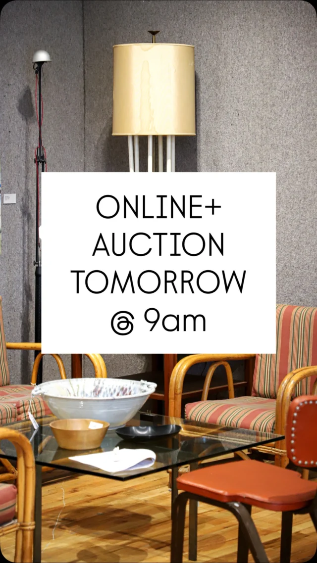 August 6th: Discovery Online+ Auction starts TOMORROW @ 9 am EST 🪐🌟💡

Register, place your bids, and follow along live tomorrow at bid.conceptgallery.com!! 🔗 in bio. 

(if you’ve wasted any of your time watching Love Island USA this summer, this one is for you.) 

#onlineauction #discoveryauction #pittsburgh #fineart #design #mcm #designer #posters #prints #multiples #collectibles #kitsch #furniture #lighting #carpets #sculpture #collectwhatyoulove #bidtoday #bidlive #elevateyourlivingspace #loveislandusa #dreamdate