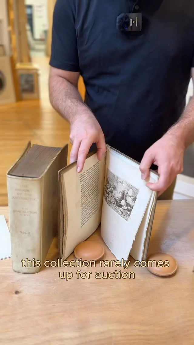 If books are your thing, this is for you. 

Our Auction Manager and Book Specialist, Seth, highlights a very exciting lot… Lot 885: Ernest Shackleton Heart of the Antarctic 1909 Deluxe Edition in 3 vols ⭐️

In our upcoming September 10th Online+ Auction.

Check out this lot and explore the entire catalog at bid.conceptgallery.com (register, bid, and follow along live there, too!) 

#rarebooks #raresignatures #ernestshackleton #heartoftheantarctic #1909 #deluxeediton #onlineauction #books #originalbinding #finebindings