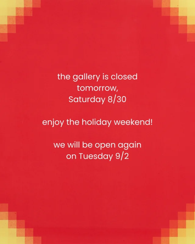 happy labor day, enjoy the long weekend and see you back on 9/2! ⭐️