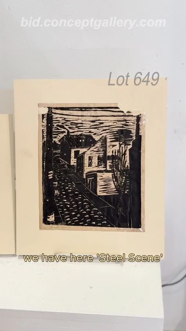 A very impressive Lot 649: Leonard Lieb Group of 3 Rare Prints 

Available at auction NEXT WEDNESDAY ⭐️

Browse the September 10th Online+ catalog today at bid.conceptgallery.com 🔗

**Receive a 20% discount on framing when you buy from our auctions 😄

#leonardlieb #woodblockprint #hilldistrict #pittsburgh #onlineauction #rarebooks #rareprints
