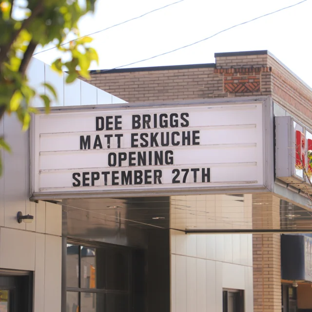 🗓️ Join us next Saturday 9/27 for the opening of…

Dee Briggs: Precarity

& 

Matt Eskuche: Distill Life 

We look forward to seeing you! 

#deebriggs #matteskuche #artopening #regentsquare #conceptartgallery