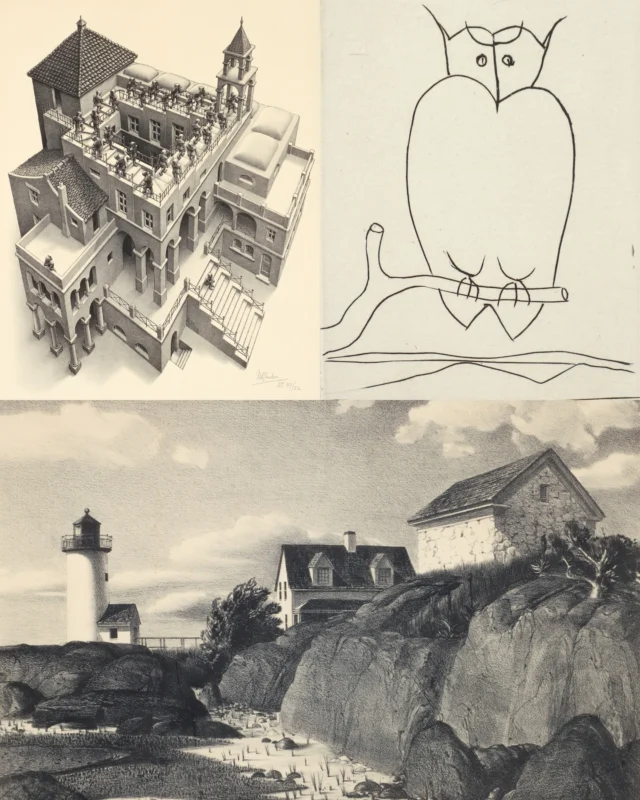 A selection of fine art prints available in our 12/6 Live Auction 🌟

Including works from Robert Motherwell, Zao Wou-ki, Edward Borein, MC Escher, Le Corbusier, Joan Miró, Pablo Picasso, Salvador Dalí and many more influential artists. 

Explore the catalog and place your bids at bid.conceptgallery.com 🔗

#prints #liveauction #collectwhatyoulove